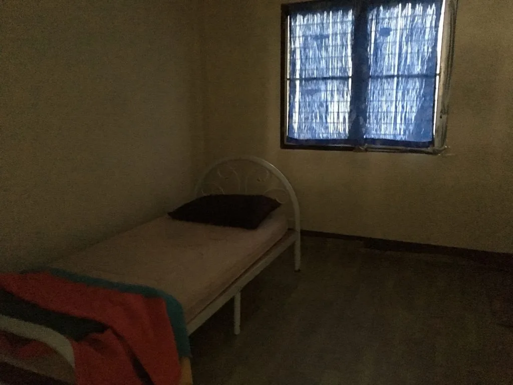 Vipassana meditation retreat bed